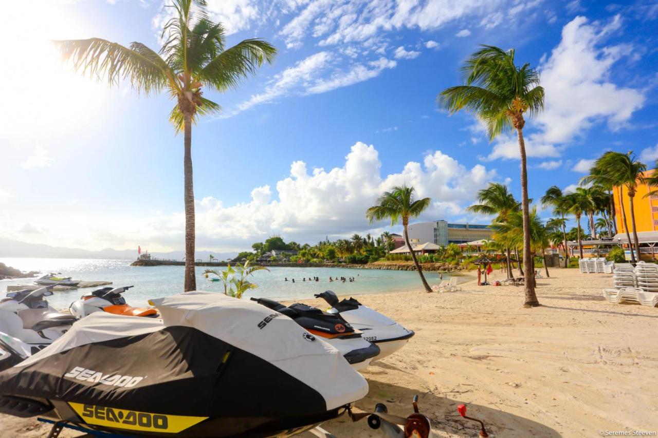 Studio Chic Avec Son Acces Plage Et Sans Coupure D'Eau Le Gosier  Bagian luar foto